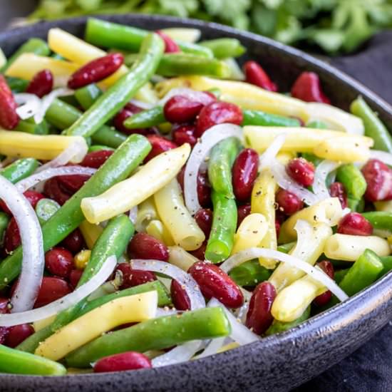 EASY THREE BEAN SALAD