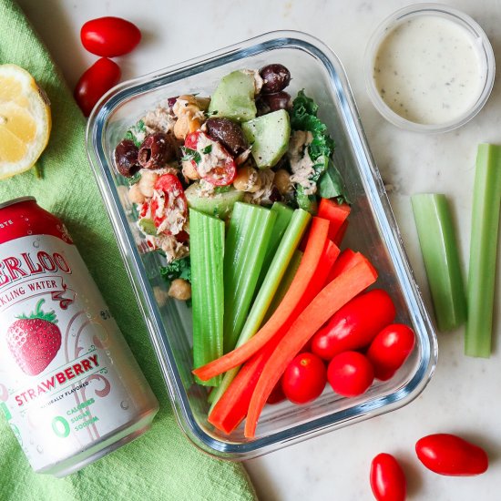 Mediterranean Tuna Salad Meal Prep