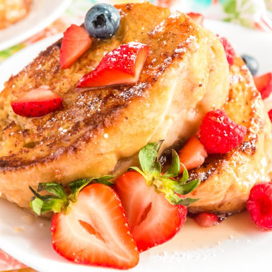 Berry Stuffed French Toast