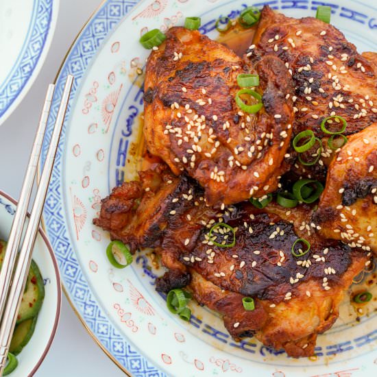 Easy Korean Gochujang Chicken