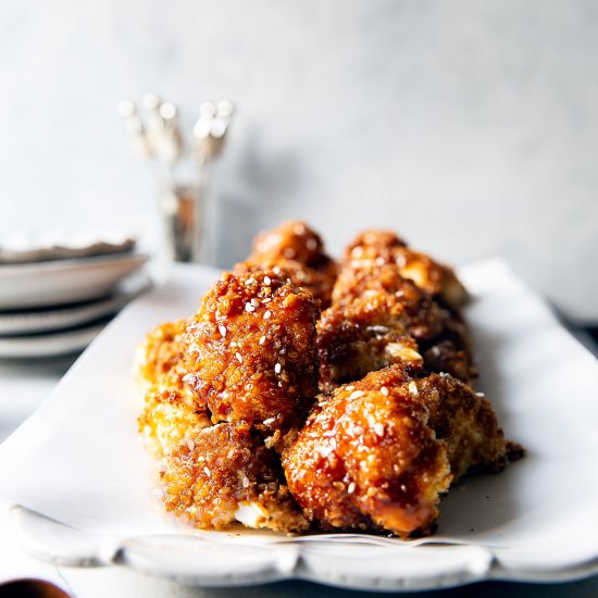 Baked Cauliflower Wings