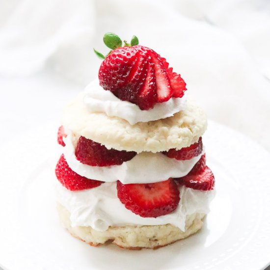 Vegan Strawberry Shortcake