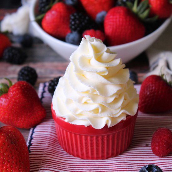 Mascarpone Whipped Cream