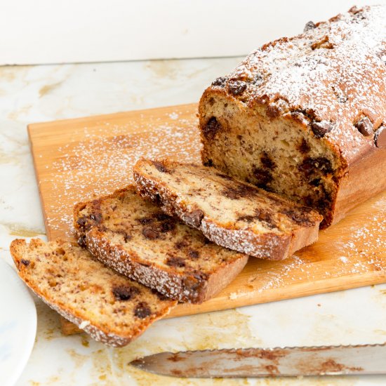 Chocolate Chip Banana Cake