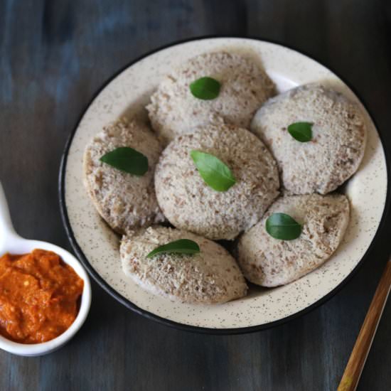 Horsegram Idli or Kollu Idli