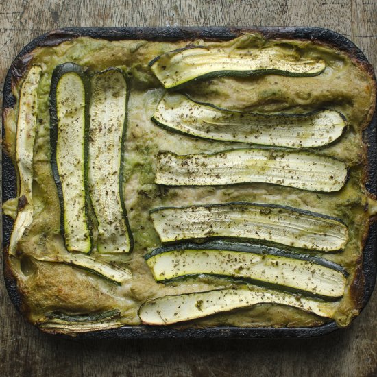 Green Lasagna with Butternut Squash