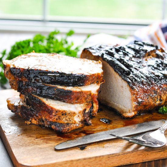 5 Ingredient Grilled Pork Loin