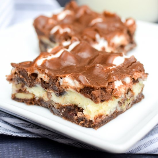 Rocky Road Fudge Bars