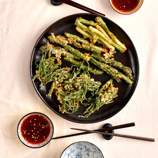 tempura vegetables