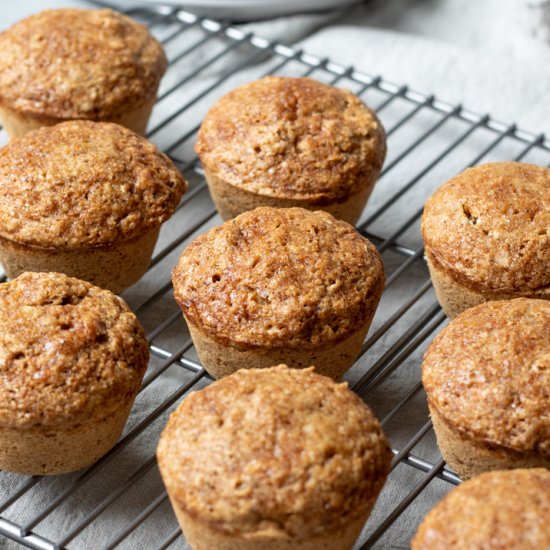 Coconut Garam Masala Muffins