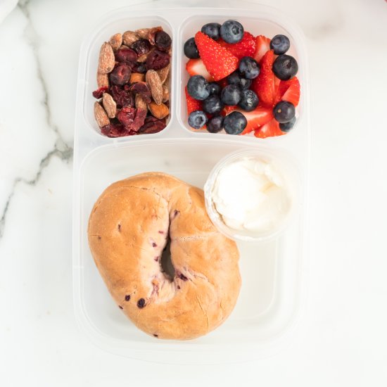 Bagels Packed for Lunch