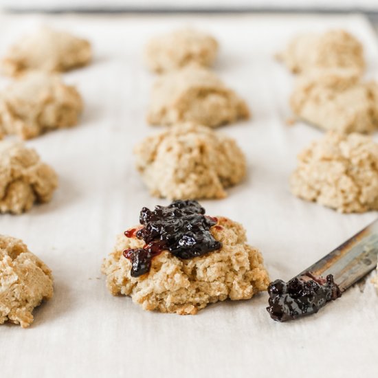 Gluten Free Drop Biscuits