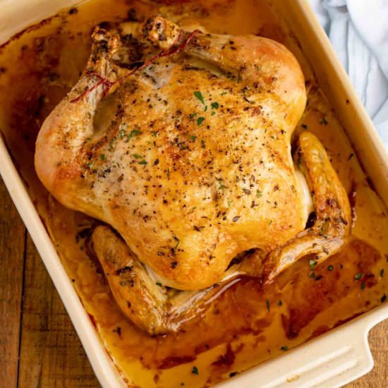 The PERFECT Simple Roast Chicken