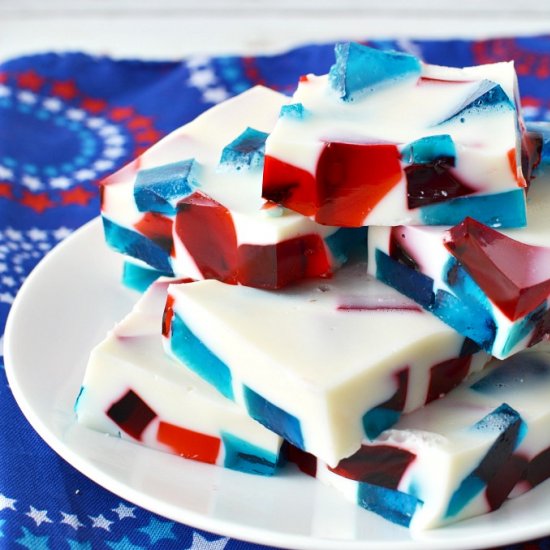 Stained Glass JELL-O Recipe