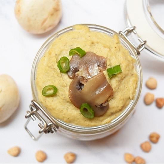 Homemade Mushroom Hummus