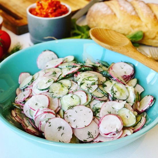 Russian Radish Salad