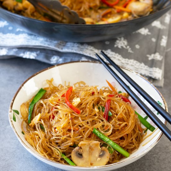 Stir Fry Glass Noodles