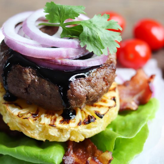 Whole30 Aloha Hawaiian Burger