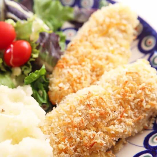 Crispy Baked Garlic Chicken