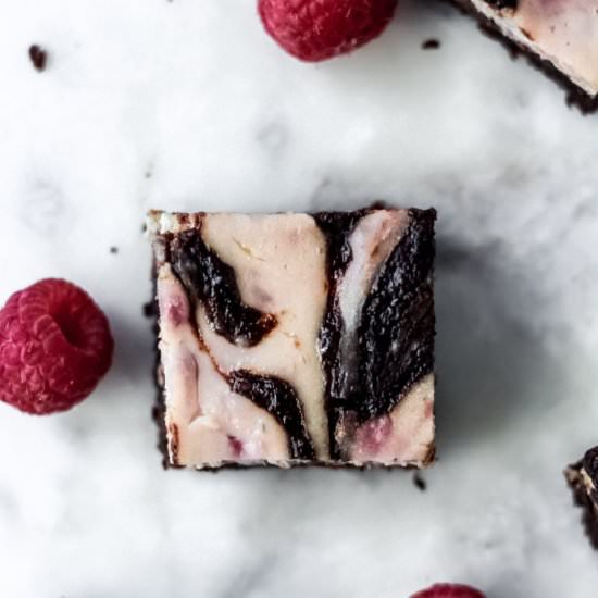 Raspberry Cheesecake Brownies