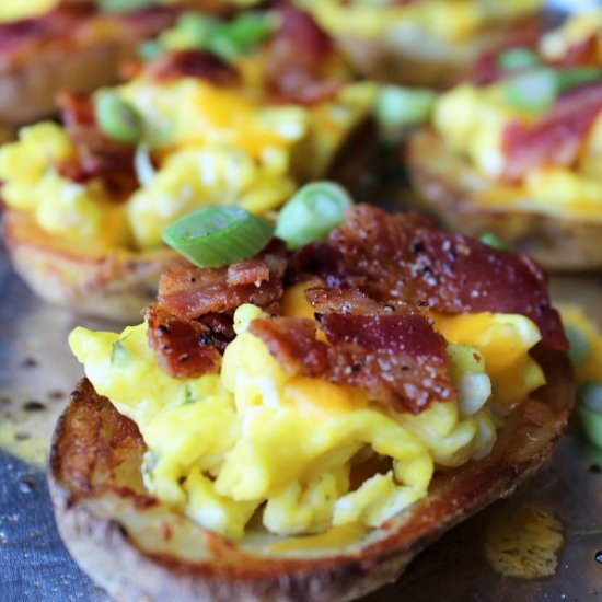 Breakfast Potato Skins