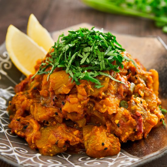 Eggplant Curry (Baingan Bharta)