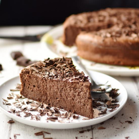 Chocolate Ricotta Cheesecake