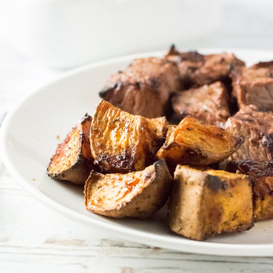 Grilled Sweet Potatoes