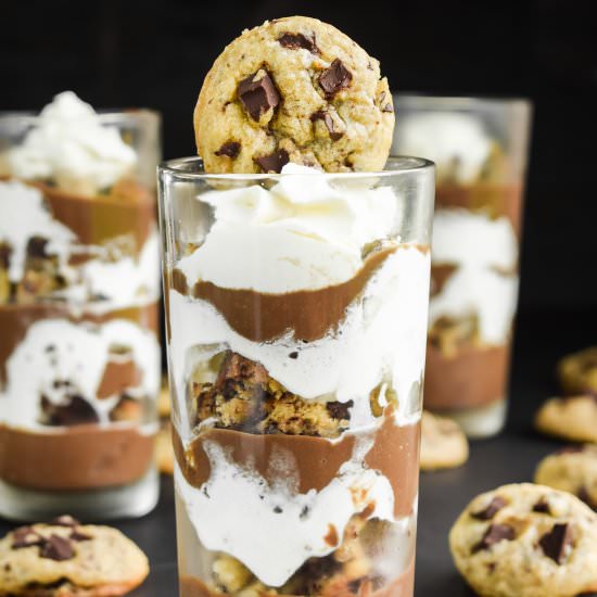 Easy Mini Chocolate Cookie Trifles