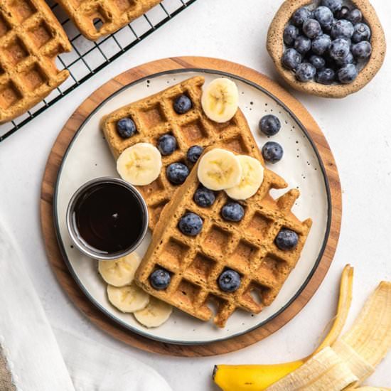 Vegan Blender Waffles