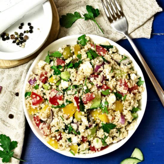 Mediterranean Quinoa Salad Recipe