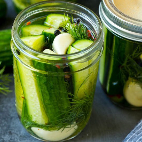 Refrigerator Pickles