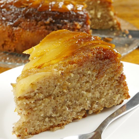 Gluten-Free Upside Down Pear Cake