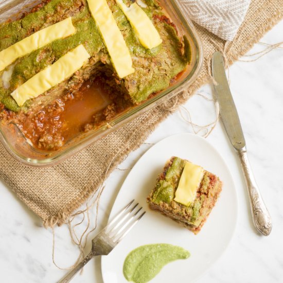 Vegan Cabbage Lasagna