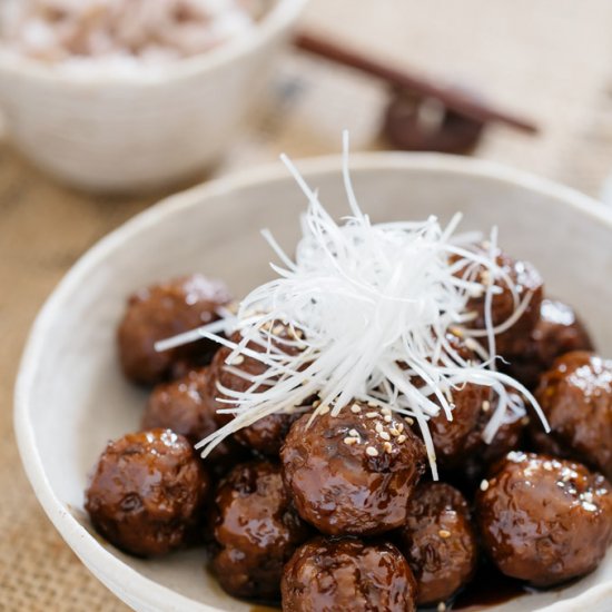 Teriyaki Meatballs