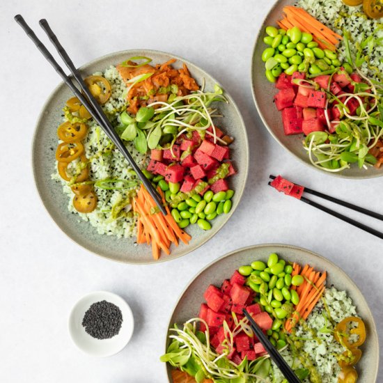 Vegan Poke Bowl