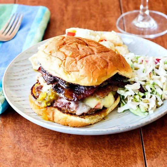 BBQ Bacon Smashed Burger