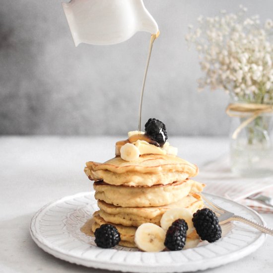 Banana Cinnamon Pancakes