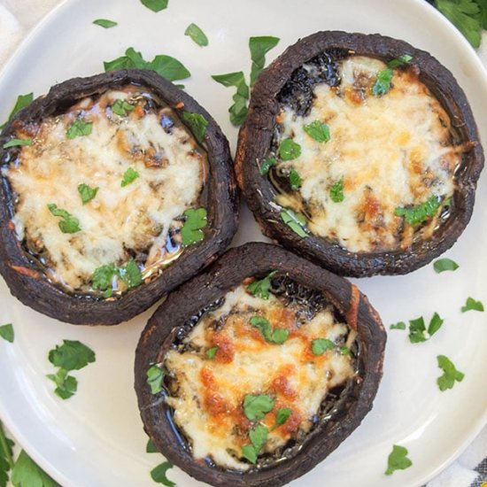 Baked Portobello Mushrooms