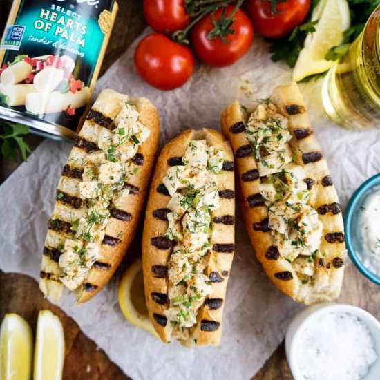 Vegetarian Lobster Rolls