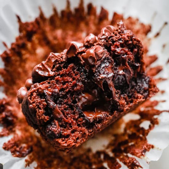 Low-carb Chocolate Muffins