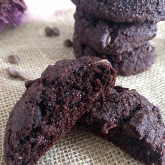 Chocolate Coconut Flour Cookies