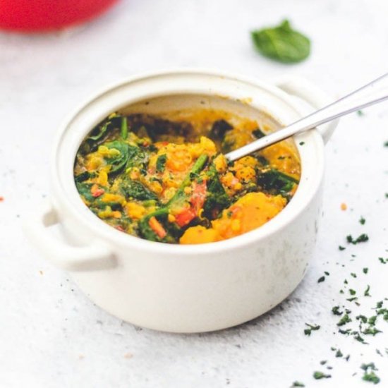 Quinoa sweet potato stew