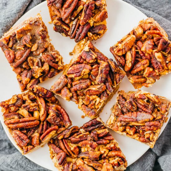 Keto Pecan Bars