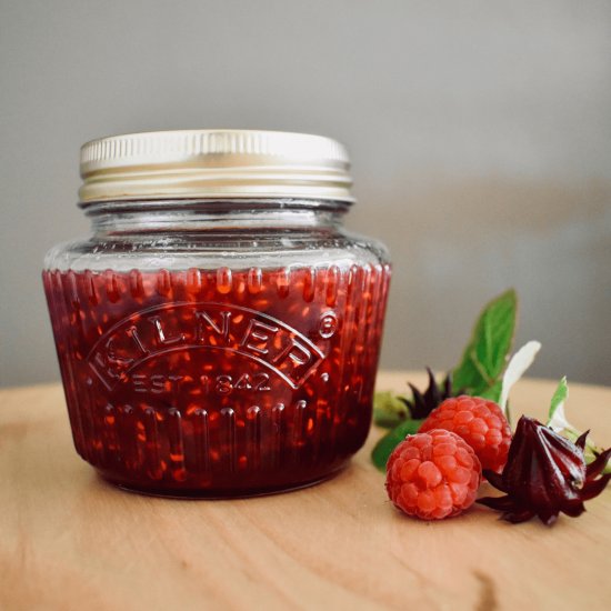 Raspberry and Rosella Jam