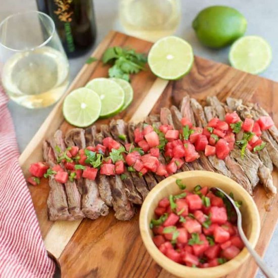 Grilled Skirt Steak