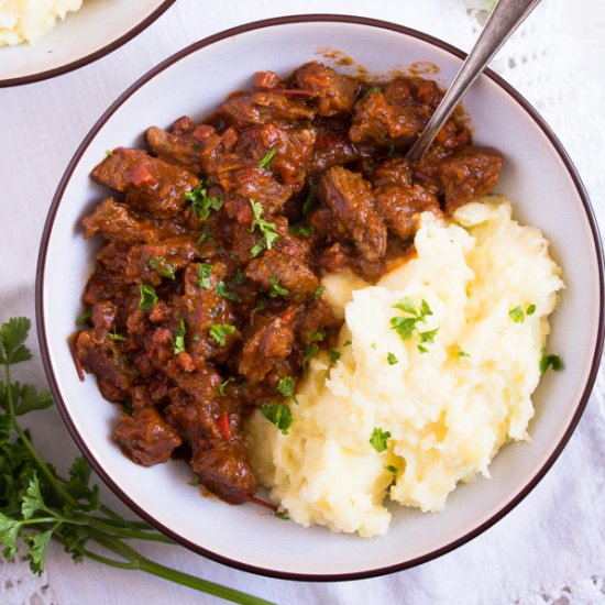 Authentic Hungarian Beef Goulash