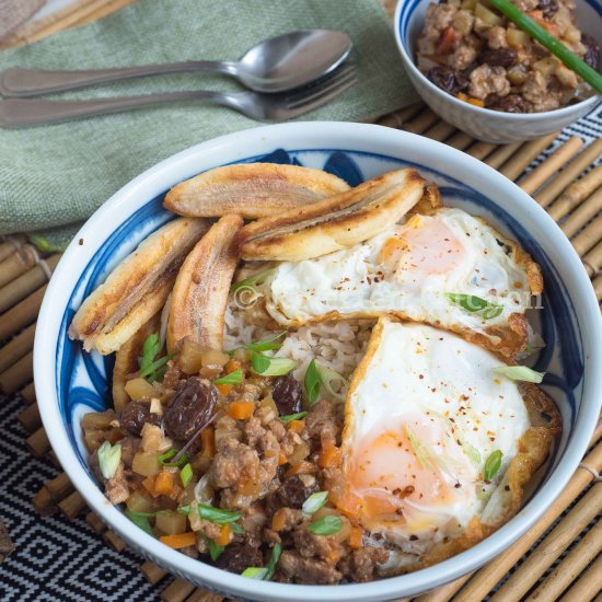 Pork Arroz A la Cubana