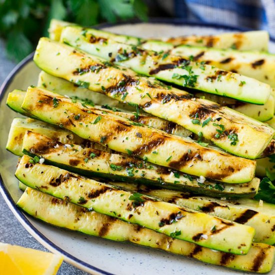 Grilled Zucchini