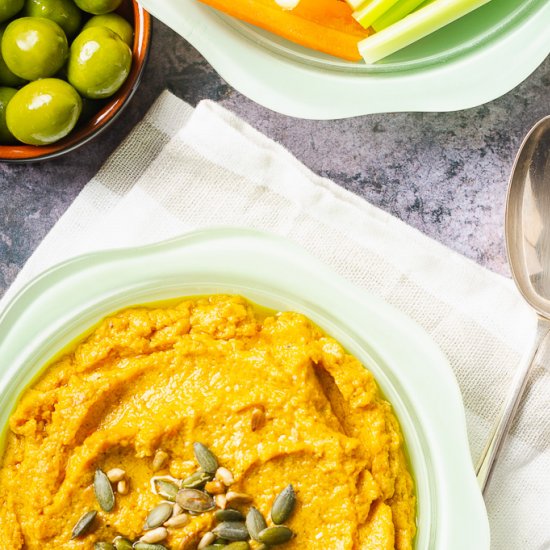 carrot hummus